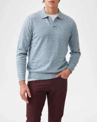 Rodd & Gunn Men 's Fortrose Cotton Polo Sweater | Thumbnail 4