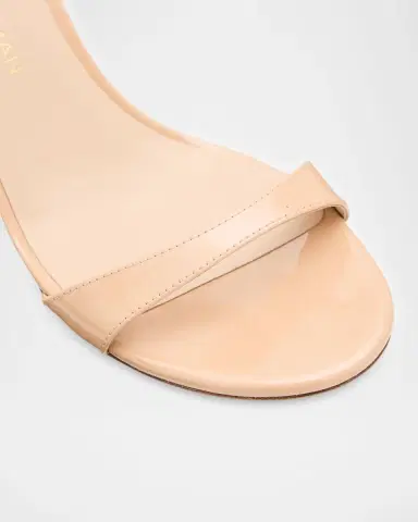 Stuart Weitzman Nudist II Leather Ankle-Strap Sandals | Thumbnail 4 Stuart Weitzman Nudist II Leather Ankle-Strap Sandals | Thumbnail 4