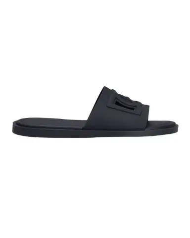 Dolce & Gabbana Men's Rubber Beachwear Pool Slides | Thumbnail 1 Dolce & Gabbana Men's Rubber Beachwear Pool Slides | Thumbnail 1