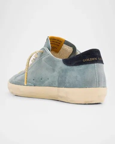 Golden Goose Super-Star Low-Top Suede Sneakers | Thumbnail 3 Golden Goose Super-Star Low-Top Suede Sneakers | Thumbnail 3