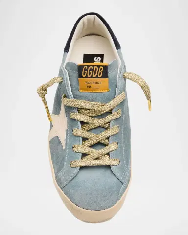 Golden Goose Super-Star Low-Top Suede Sneakers | Thumbnail 5 Golden Goose Super-Star Low-Top Suede Sneakers | Thumbnail 5