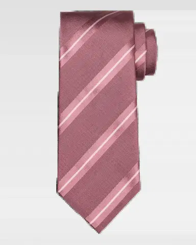 Tom Ford Men's Tonal Stripe Silk Tie | Thumbnail 2