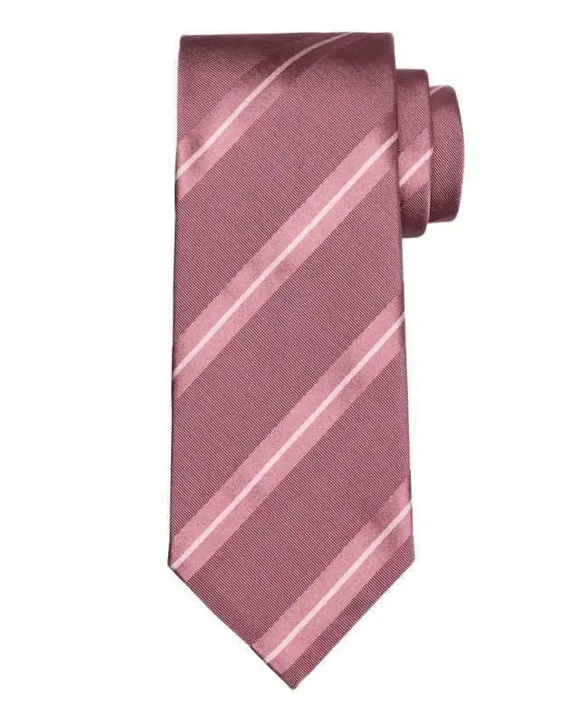TOM FORD Men 's Tonal Stripe Silk Tie