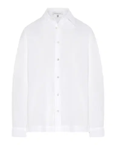Eskandar Slim Shirt with Collar (Regular Length) | Thumbnail 1 Eskandar Slim Shirt with Collar (Regular Length) | Thumbnail 1