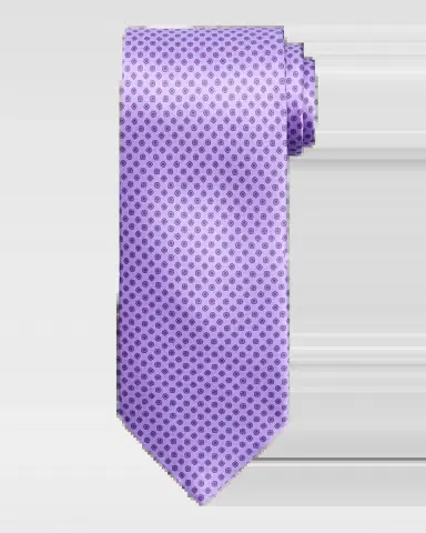 Stefano Ricci Men 's Micro-Geometric Silk Tie | Thumbnail 2
