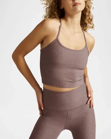 Beyond Yoga Space-dye Slim Racerback Cropped Tank | Thumbnail 2
