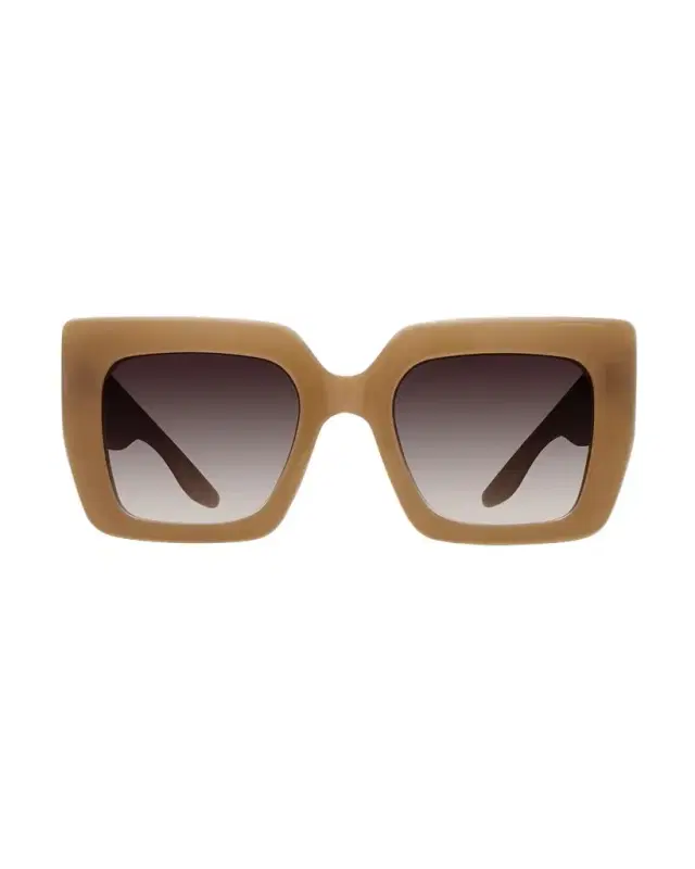 Barton Perreira Wailua Camel Zyl Butterfly Sunglasses