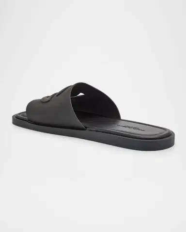 Dolce & Gabbana Men's Rubber Beachwear Pool Slides | Thumbnail 4 Dolce & Gabbana Men's Rubber Beachwear Pool Slides | Thumbnail 4