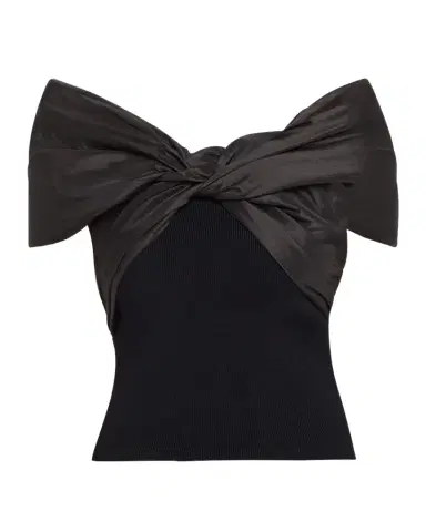 Simkhai Celiana Combo Off-The-Shoulder Top | Thumbnail 1 Simkhai Celiana Combo Off-The-Shoulder Top | Thumbnail 1