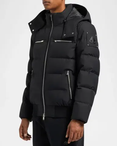 Moose Knuckles Men's Cloud Bomber Jacket | Thumbnail 4 Moose Knuckles Men's Cloud Bomber Jacket | Thumbnail 4