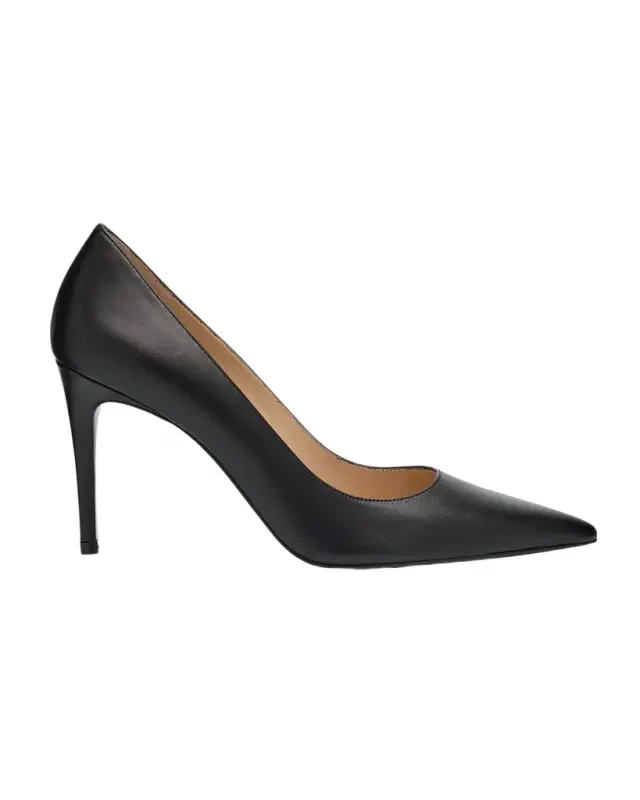 Stuart Weitzman Stuart Power 85 Leather Pumps