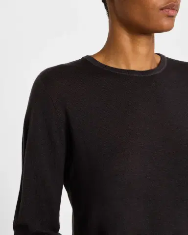 Majestic Filatures Machine Washable Cashmere Crewneck Pullover | Thumbnail 6 Majestic Filatures Machine Washable Cashmere Crewneck Pullover | Thumbnail 6