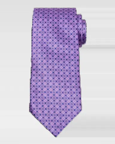Stefano Ricci Men 's Geometric Silk Tie | Thumbnail 2