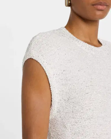 Hervé Léger Delilah Sequin Knit Cap-Sleeve Mini Dress | Thumbnail 5 Hervé Léger Delilah Sequin Knit Cap-Sleeve Mini Dress | Thumbnail 5