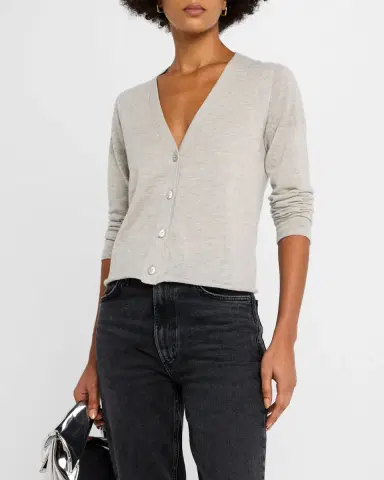 Majestic Filatures Machine Washable Cashmere Cardigan | Thumbnail 4