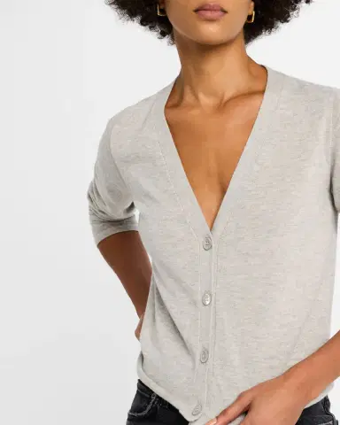 Majestic Filatures Machine Washable Cashmere Cardigan | Thumbnail 5