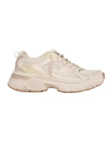 Golden Goose Lightstar Net Mixed Leather Runner Sneakers | Thumbnail 1