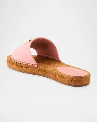 Dolce & Gabbana DG Medallion Napa Espadrille Sandals | Thumbnail 3
