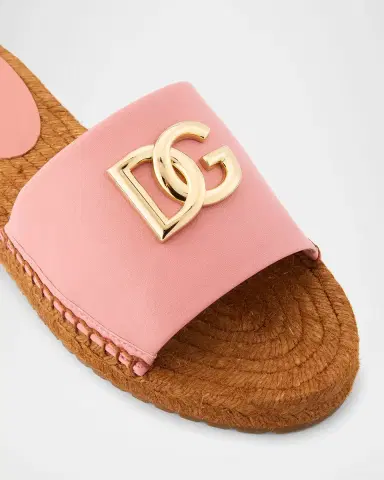 Dolce & Gabbana DG Medallion Napa Espadrille Sandals | Thumbnail 5