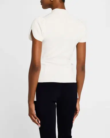 3.1 Phillip Lim Compact Rib Tulip Top | Thumbnail 3