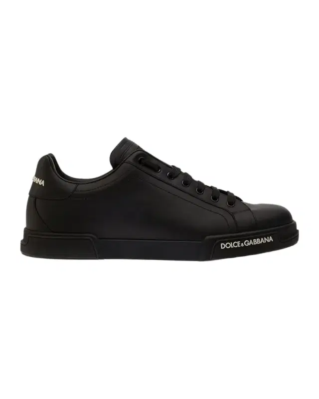 Dolce & Gabbana Men 's Leather Low-Top Sneakers
