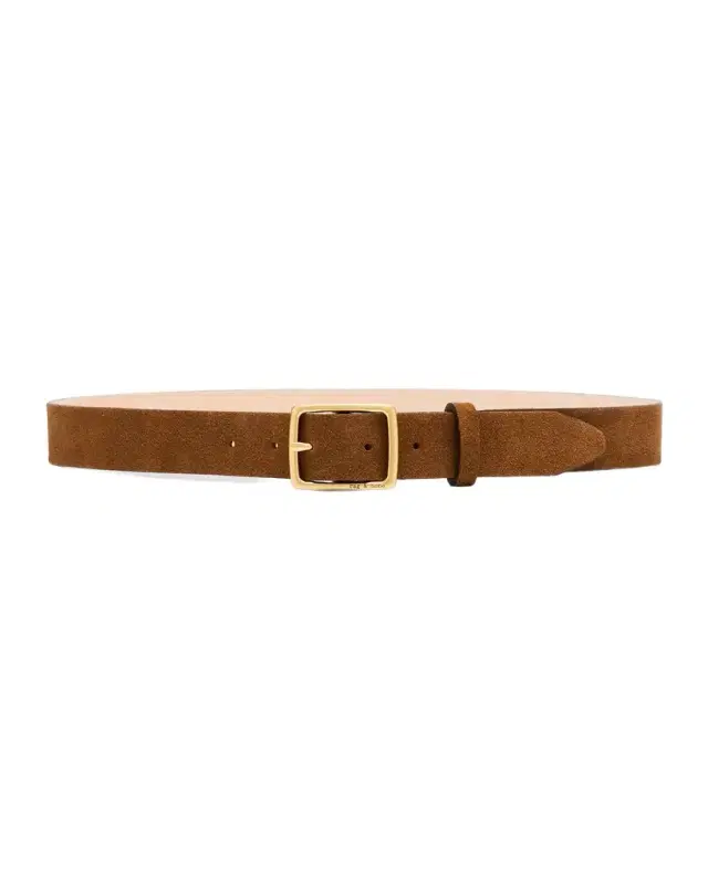 Rag & Bone Boyfriend Calf Leather Belt