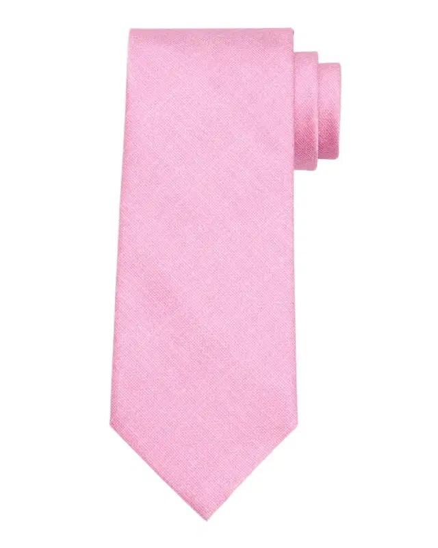 Men 's Solid Silk Tie