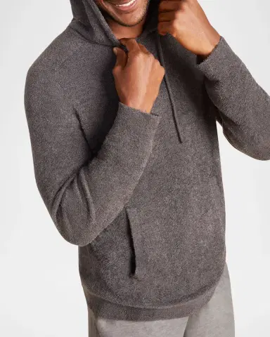 Barefoot Dreams Men's CozyChic Ultra Lite Hoodie | Thumbnail 4