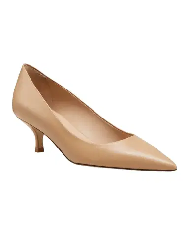 Stuart Weitzman 0mm Stuart Power Leather Pumps | Thumbnail 1
