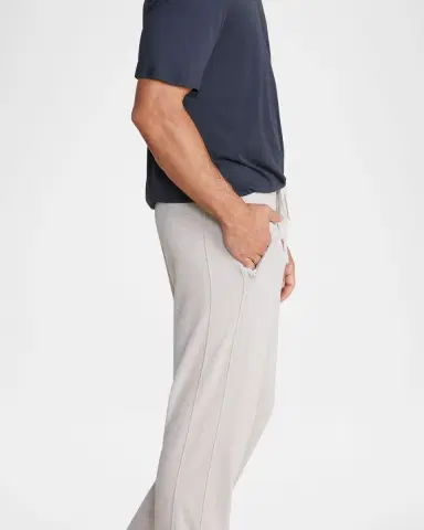 Barefoot Dreams Men's Malibu Collection Cotton Modal V-Neck T-Shirt | Thumbnail 3 Barefoot Dreams Men's Malibu Collection Cotton Modal V-Neck T-Shirt | Thumbnail 3