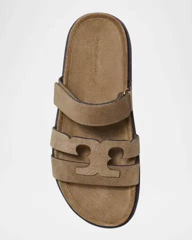 Tory Burch Ines Suede Sporty Slide Sandals | Thumbnail 3 Tory Burch Ines Suede Sporty Slide Sandals | Thumbnail 3