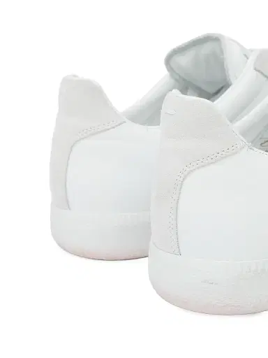 Maison Margiela Men's Replica Leather & Suede Low-Top Sneakers - White | Thumbnail 6 Maison Margiela Men's Replica Leather & Suede Low-Top Sneakers - White | Thumbnail 6
