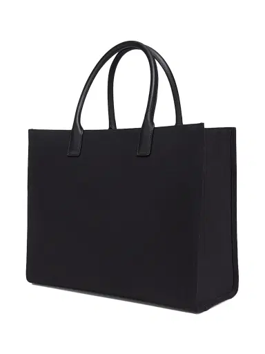Versace Women's Logo Canvas Tote - Black Gold | Thumbnail 3 Versace Women's Logo Canvas Tote - Black Gold | Thumbnail 3