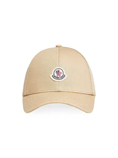 Moncler Men's Baseball Hat in Cotton Gabardine | Thumbnail 1