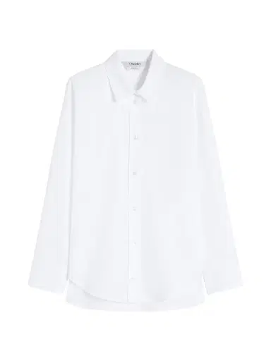 Max Mara Women's Cotton Oxford Shirt - White - Size 14 | Thumbnail 1
