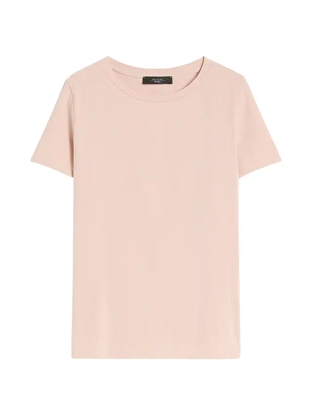 Weekend Max Mara Women's Basic Cotton Jersey T-Shirt - Pink