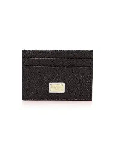 Dolce & Gabbana Women's Leather Card Holder | Thumbnail 1 Dolce & Gabbana Women's Leather Card Holder | Thumbnail 1