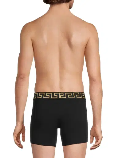 Versace Men's 2-Pack Trunk Boxer Briefs | Thumbnail 5 Versace Men's 2-Pack Trunk Boxer Briefs | Thumbnail 5