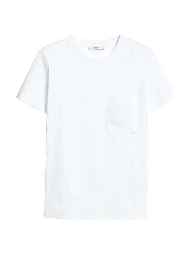 Max Mara Women's Cotton Jersey T Shirt - Optical White