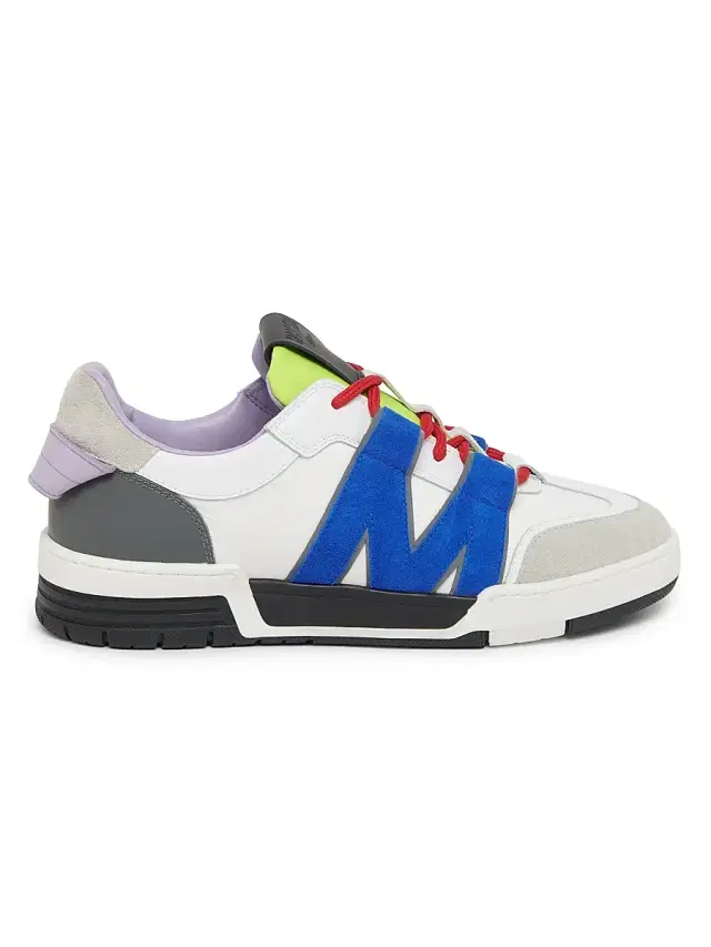 MOSCHINO Men's M Low-Top Sneakers - White Lime