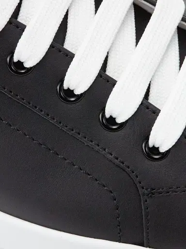 Dolce & Gabbana Men's Portofino Leather Sneakers | Thumbnail 6 Dolce & Gabbana Men's Portofino Leather Sneakers | Thumbnail 6