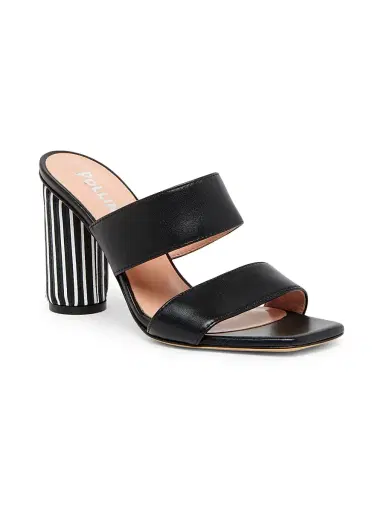 Pollini Women's Sunset 85MM Leather Sandals | Thumbnail 2