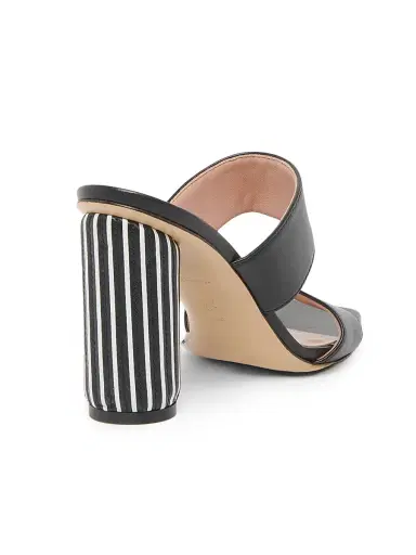Pollini Women's Sunset 85MM Leather Sandals | Thumbnail 3