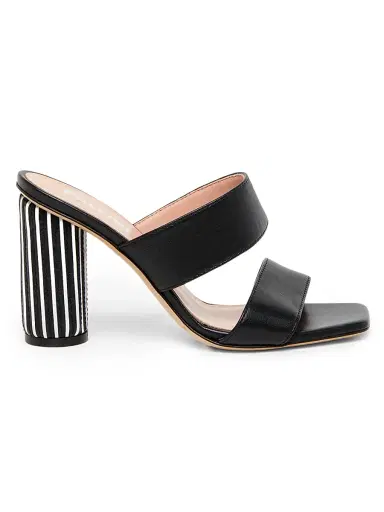 Pollini Women's Sunset 85MM Leather Sandals | Thumbnail 1