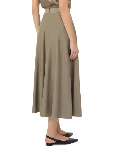 MM Max Mara Women's Flared Milano Knit Jersey Skirt | Thumbnail 3