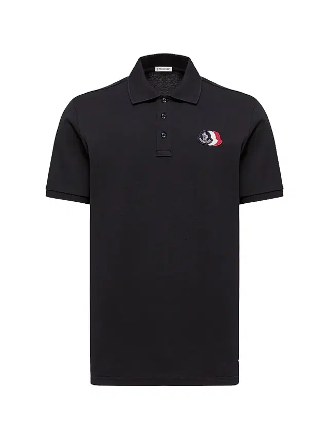 Moncler Men's Polo Shirt in Cotton Piquet - Dark Blue