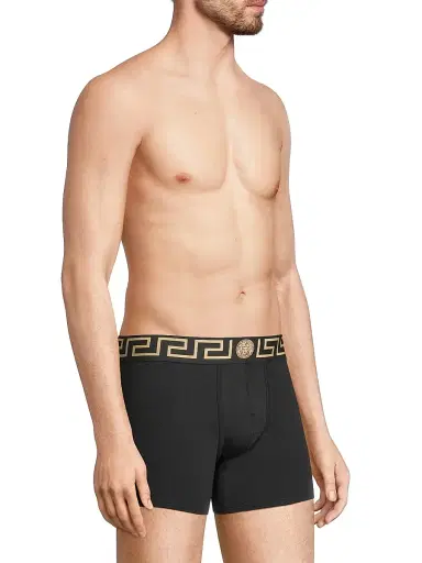 Versace Men's 2-Pack Trunk Boxer Briefs | Thumbnail 4 Versace Men's 2-Pack Trunk Boxer Briefs | Thumbnail 4