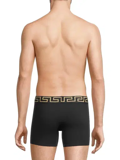 Versace Men's 2-Pack Trunk Boxer Briefs | Thumbnail 5 Versace Men's 2-Pack Trunk Boxer Briefs | Thumbnail 5