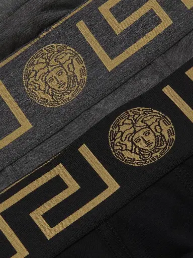 Versace Men's 2-Pack Trunk Boxer Briefs | Thumbnail 6 Versace Men's 2-Pack Trunk Boxer Briefs | Thumbnail 6