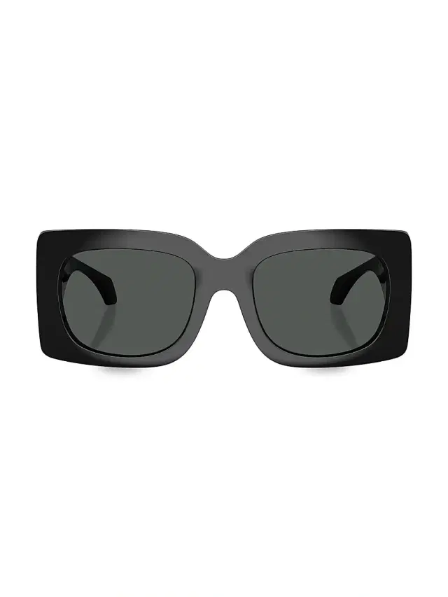 Versace Women's 54MM Square Sunglasses - Black